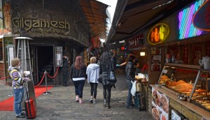 Puestos comida Mercado de Camden Londres (Camden Town Market - London)